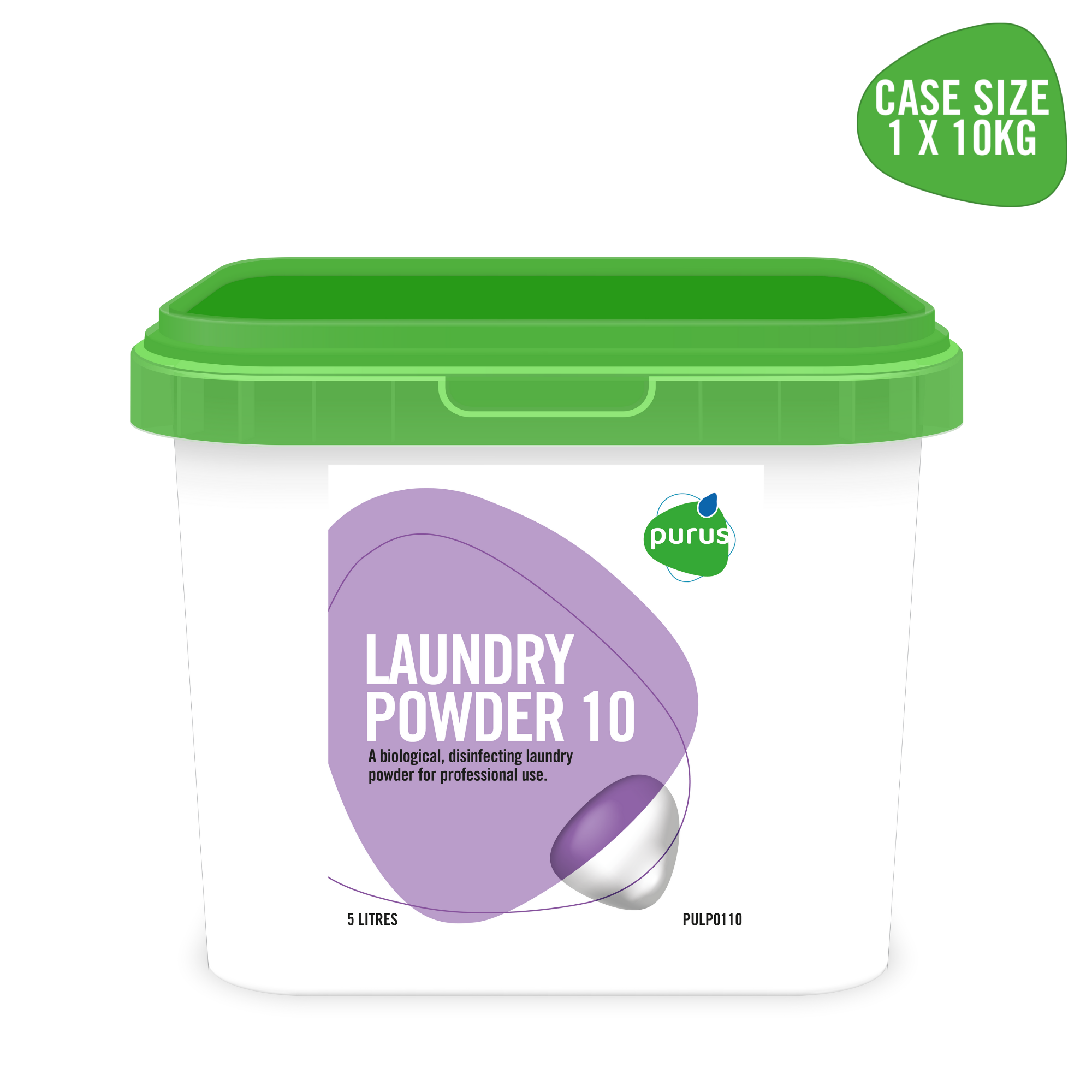 Purus® Laundry Powder 10 - Bio | 1 x 10kg