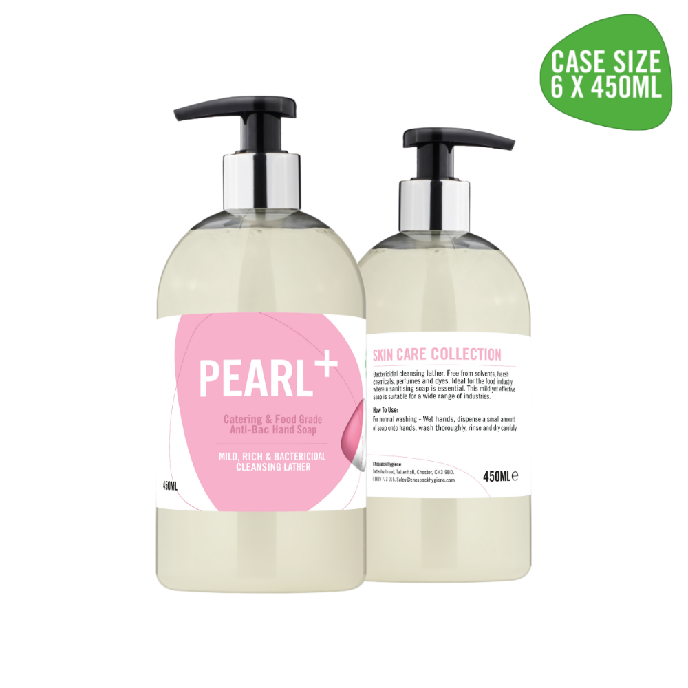 Purus Pearl+ Anti-Bac Hand Soap  6 x 450 ML