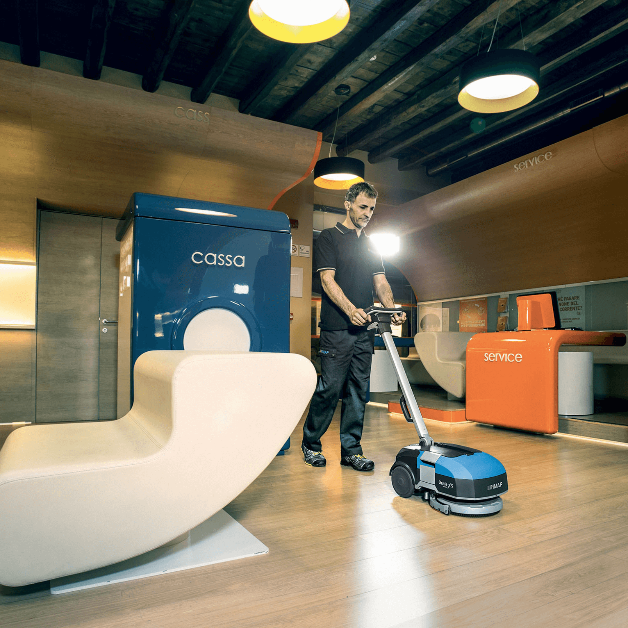 FIMAP Genie XS Floor Scrubber Dryer