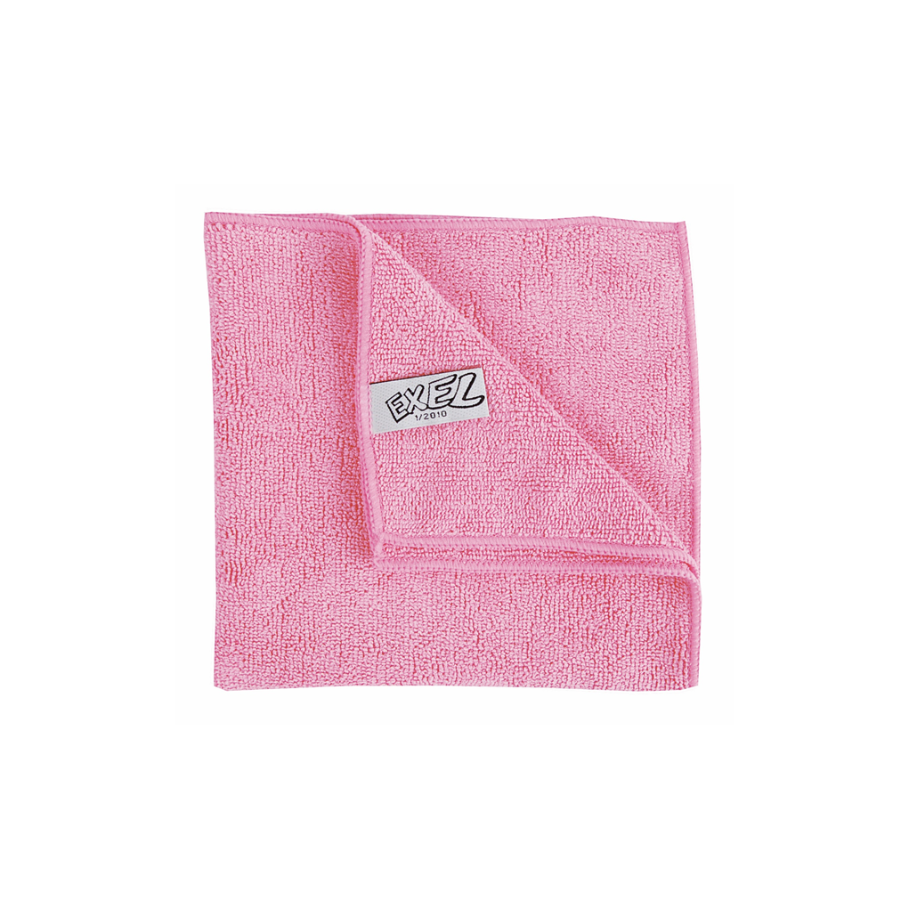 Premium Microfibre Cloths 40 x 40cm - Red