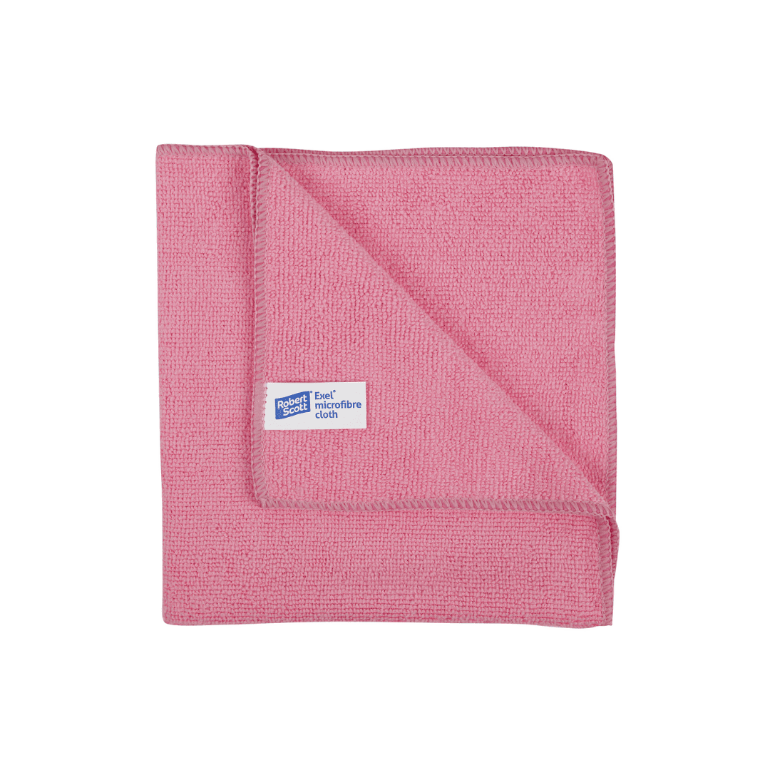 Premium Microfibre Cloths 40 x 40cm - Red