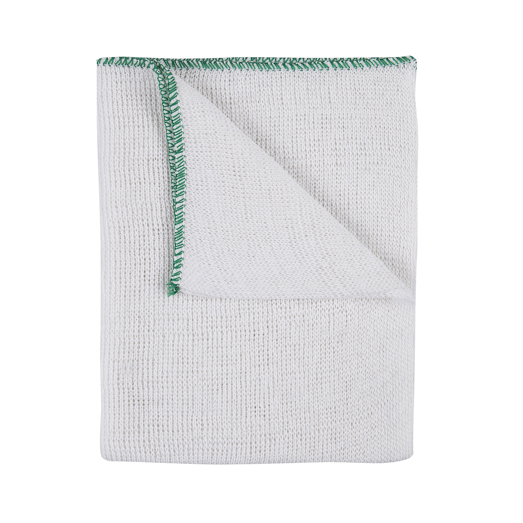 Dishcloth Bleached Lightweight 30x28 - Green