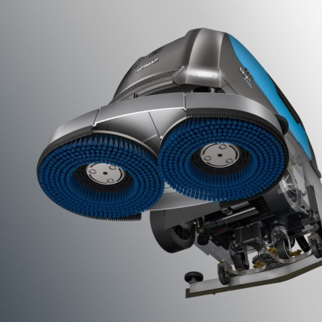 FIMAP MxL 65 BT Pro Scrubber Dryer | Powerful Battery-Powered Floor Cleaner