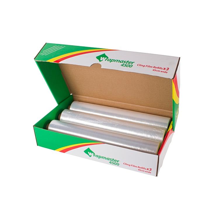 CLINGFILM - Wrapmaster Refills - 4500 - 45cmx300m