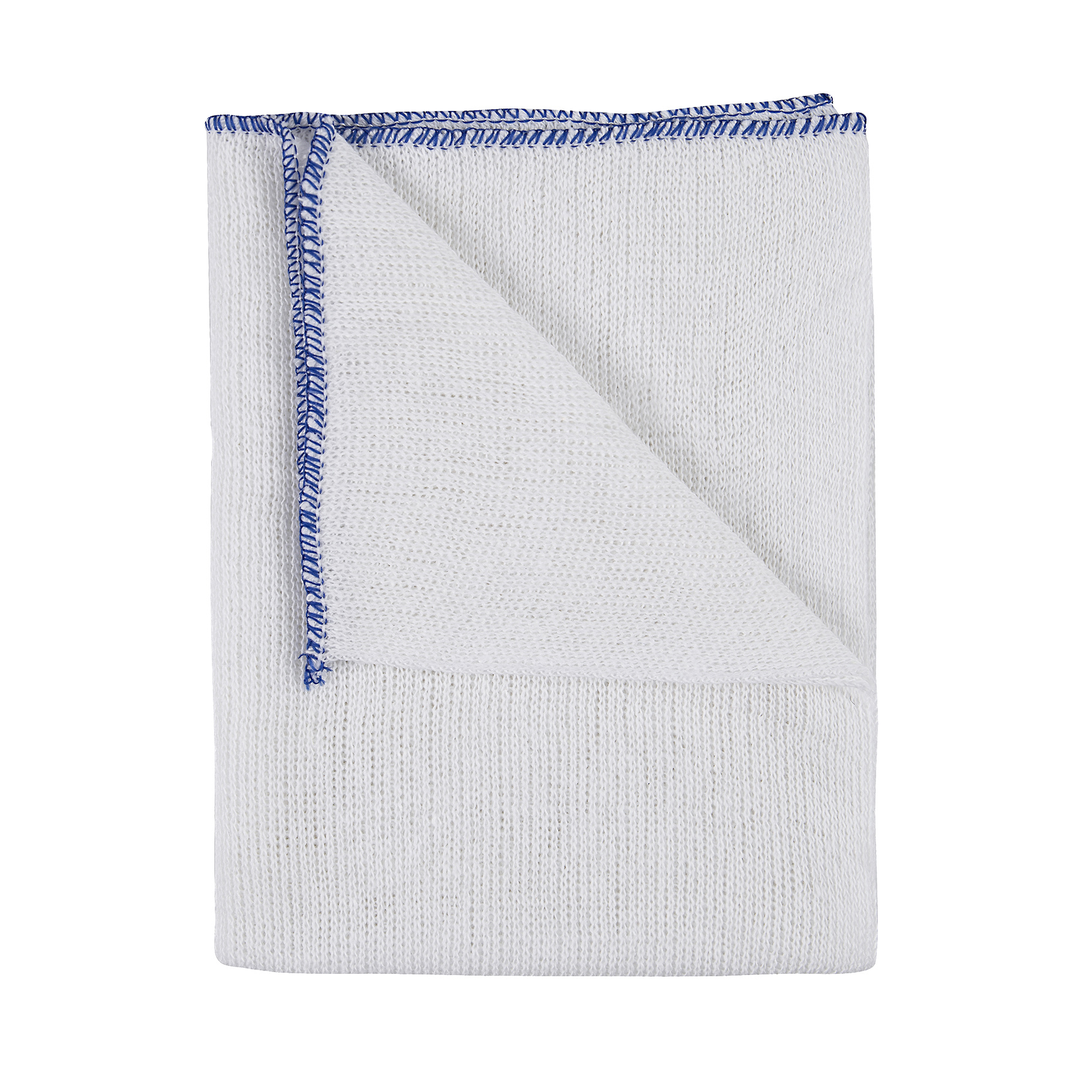 Dishcloth Bleached Lightweight 30x28 - Blue