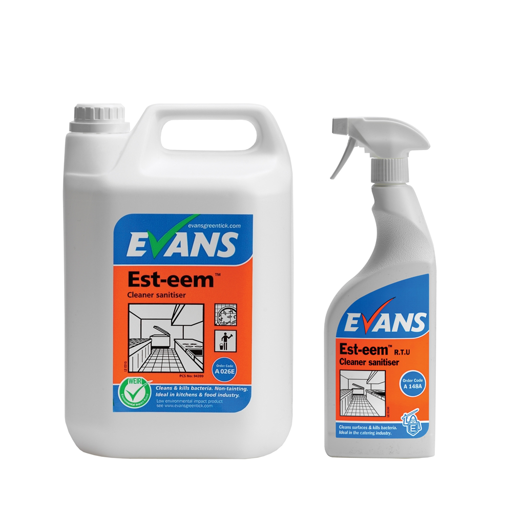 Evans Esteem - Unpurfumed Cleaner & Sanitiser 