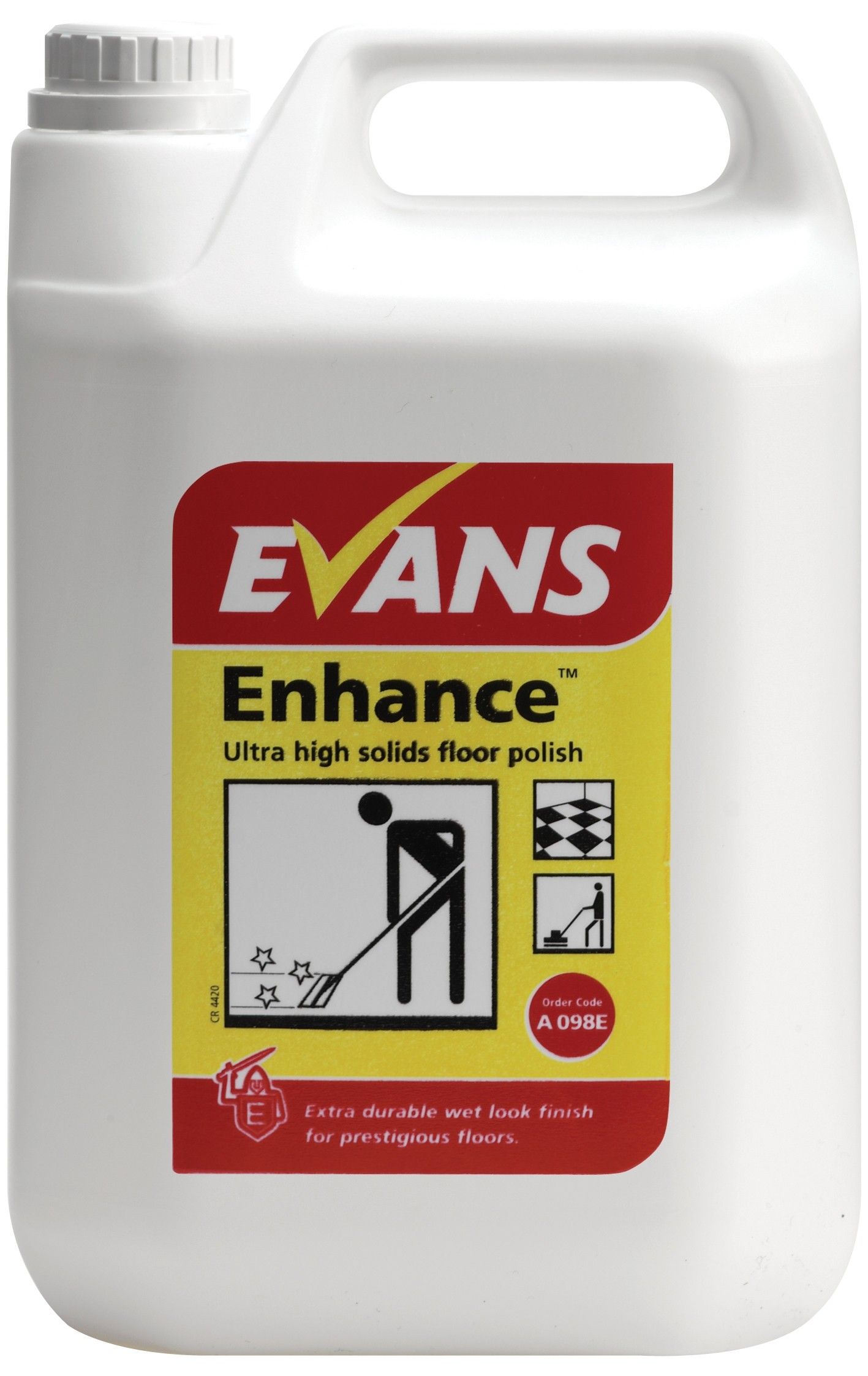 Evans Enhance - Ultra High Solids Floor Polish 5 Ltr