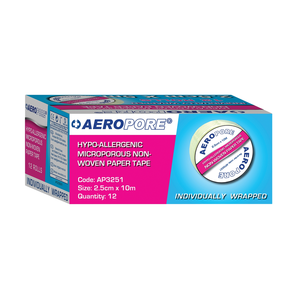 Microporous Tape - 2.5cm x 10m