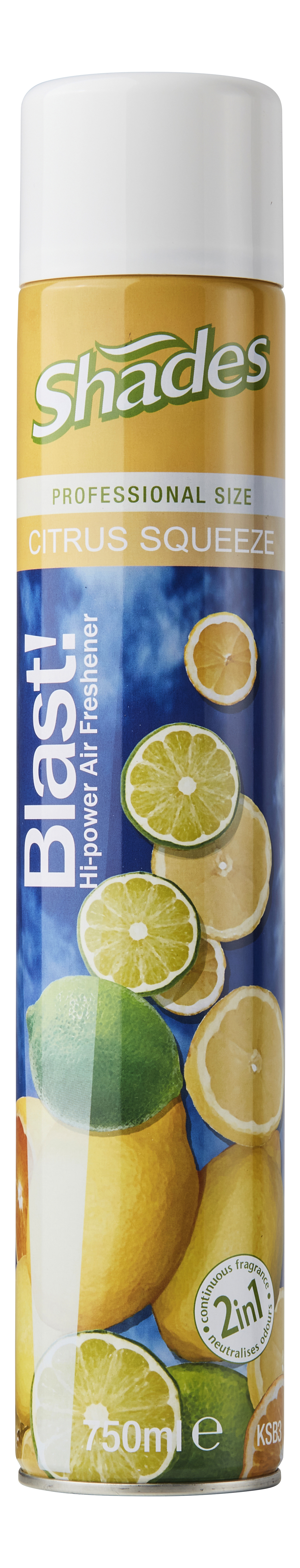 Selden Blast Hi Power Air Freshener Citrus 750ml