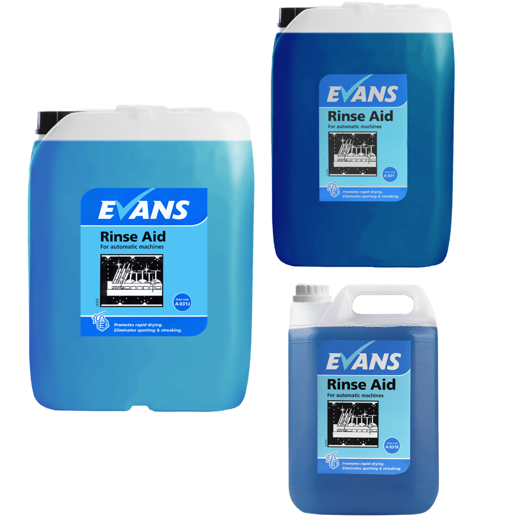 Evans Rinse Aid - For Automatic Machines 