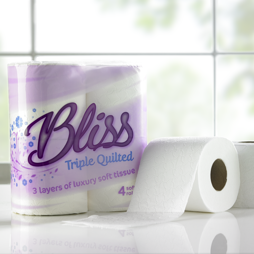 Luxury Toilet Rolls - 3 Ply Quilted 