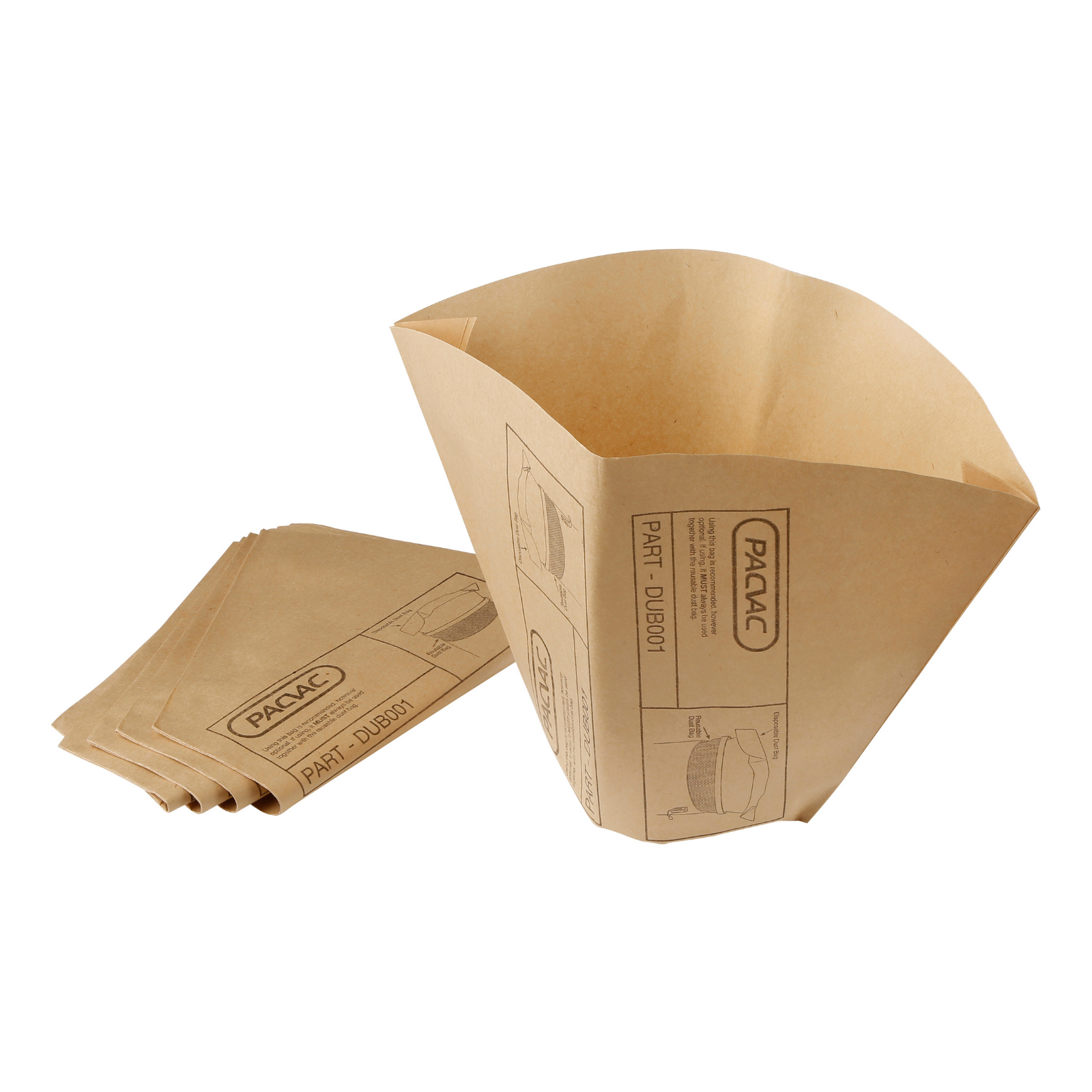 Pacvac - Dust Bags - Paper
