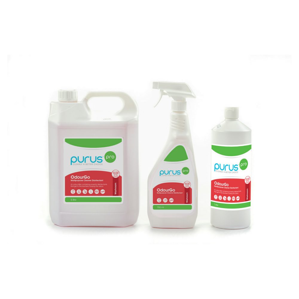 Purus® Pro OdourGo™ Multipurpose Cleaner Disinfectant - 1Ltr