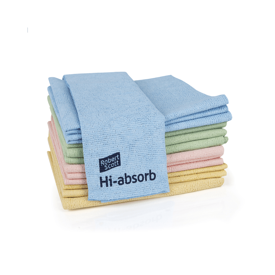 Hi-absorb Microfibre Cloth - Red