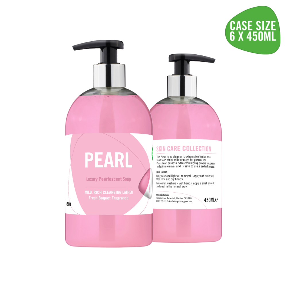 Purus Luxury Pearl Hand Soap  6 x 450 ML
