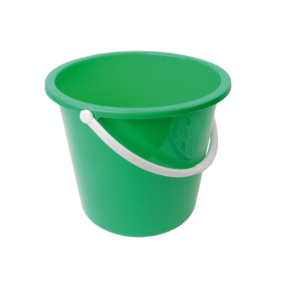 10 Ltr General Purpose Plastic Bucket - Green