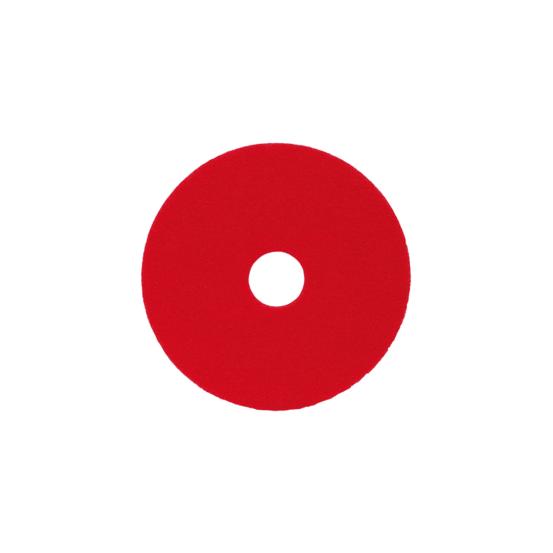 Floor Pad - 18" - Red