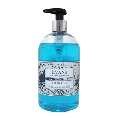 Evans Ocean Blue - Hand, Hair & Body Wash - 500 ml