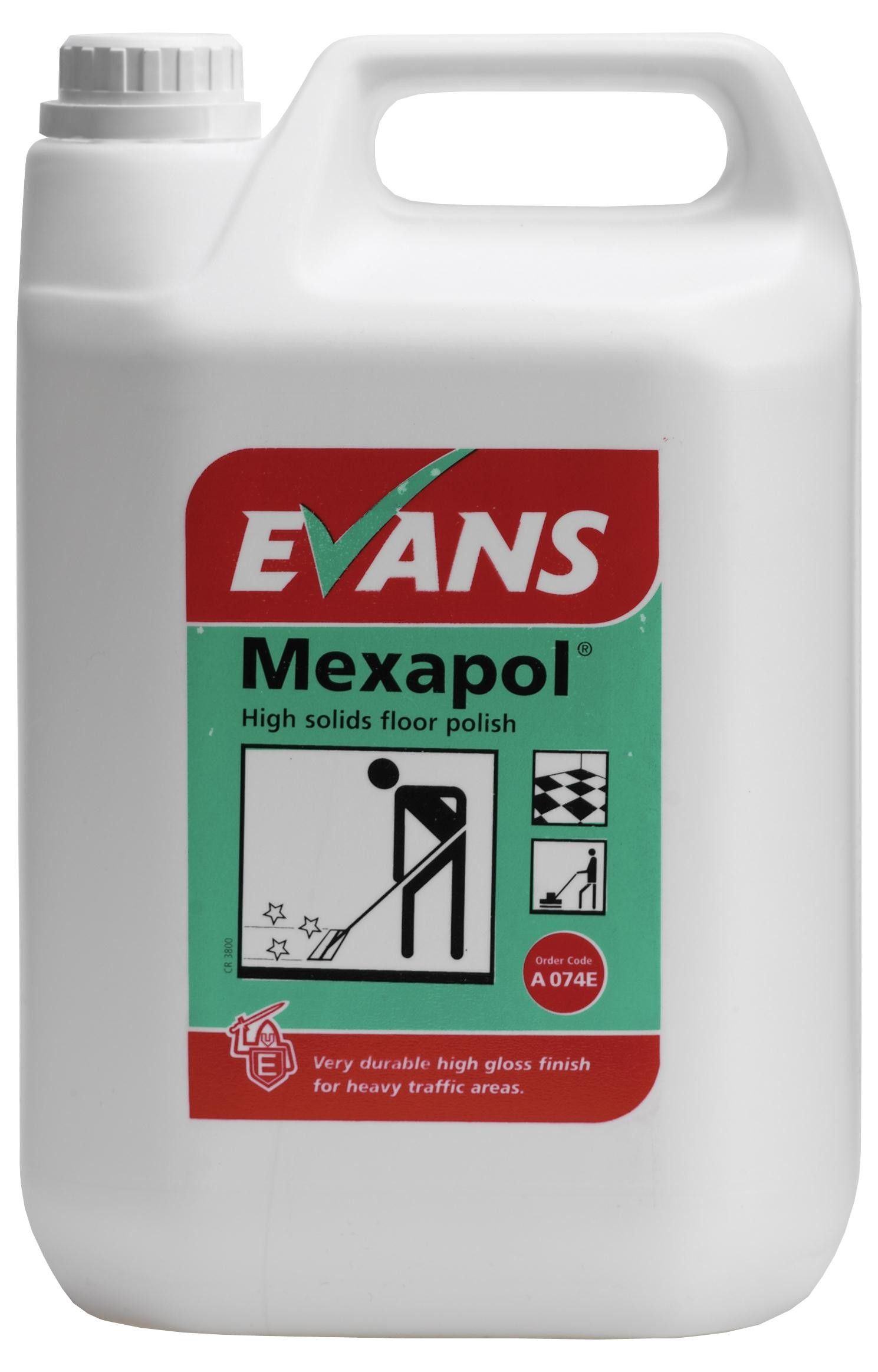 Evans Mexapol - High Solids Floor Polish 5 Ltr