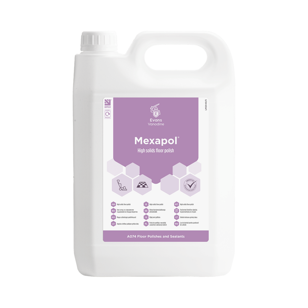 Evans Mexapol - High Solids Floor Polish 5 Ltr