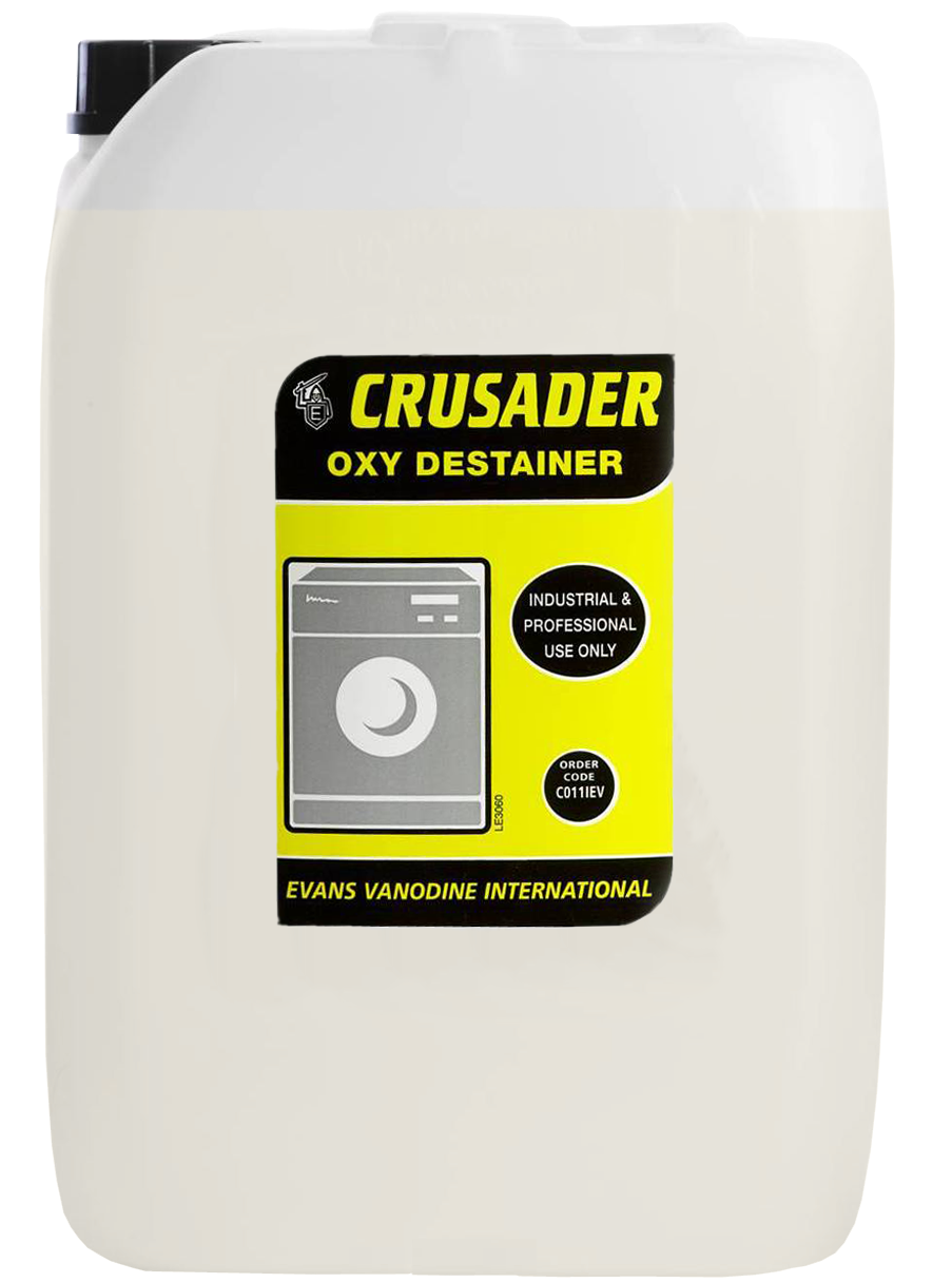 Evans Crusader Industrial Oxy Destainer 10 Ltr
