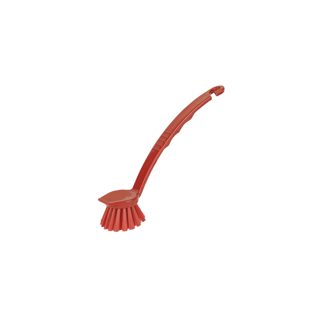 25cm Washing Up Brush - Red