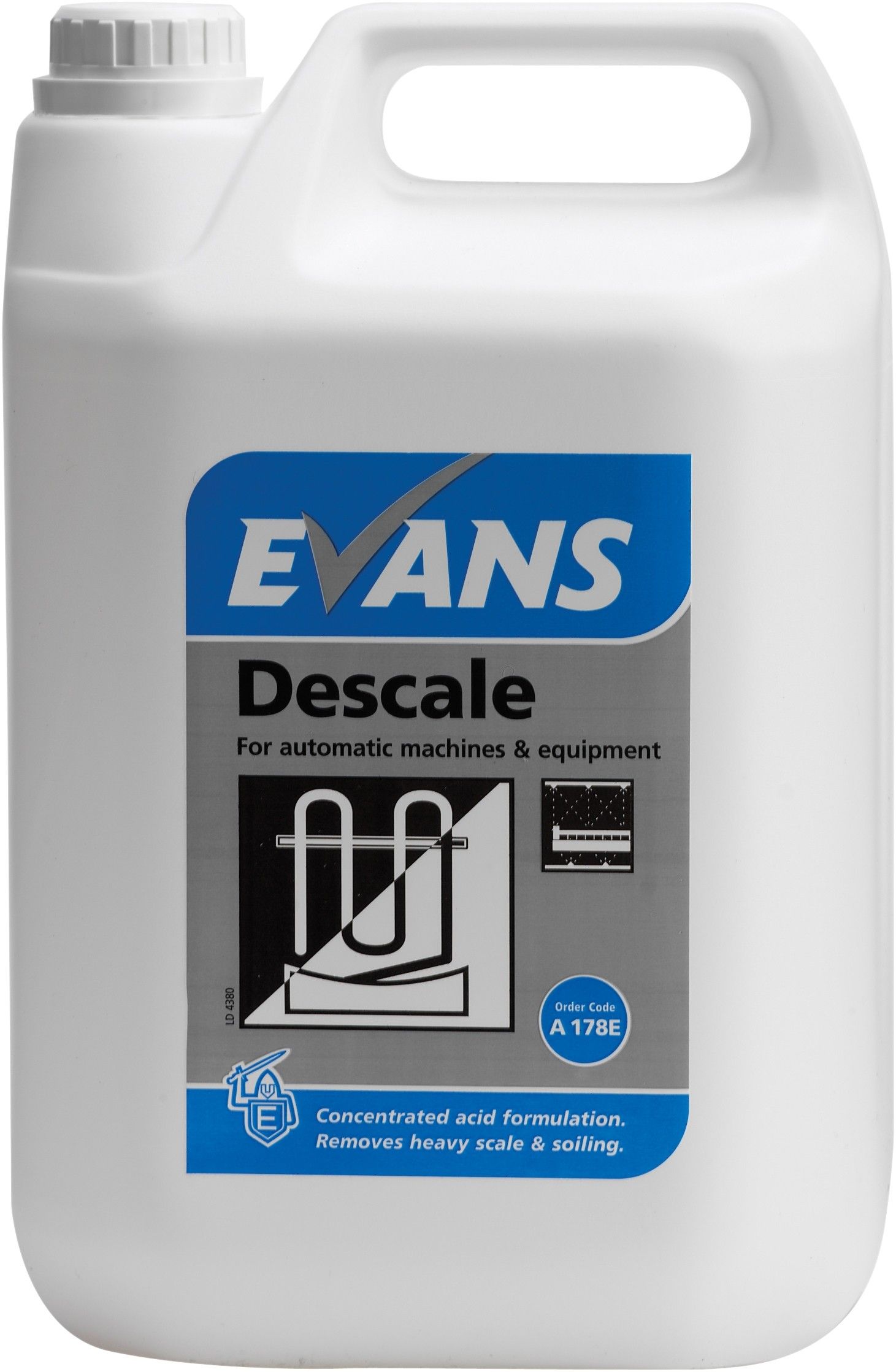Evans Descale Limescale & Heavy Soil Remover 5 Ltr