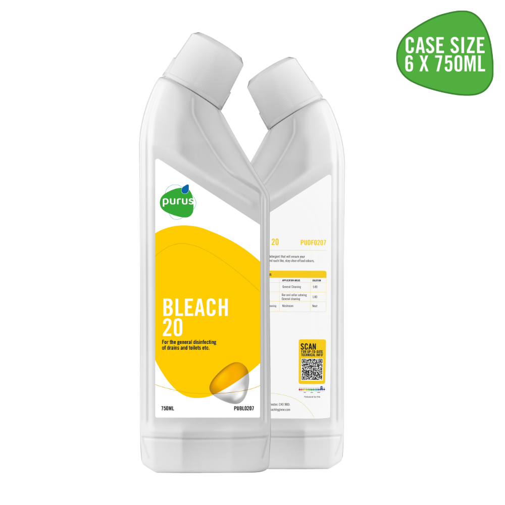 Purus Bleach 20 - Extra Thick Bleach 6 x 1L