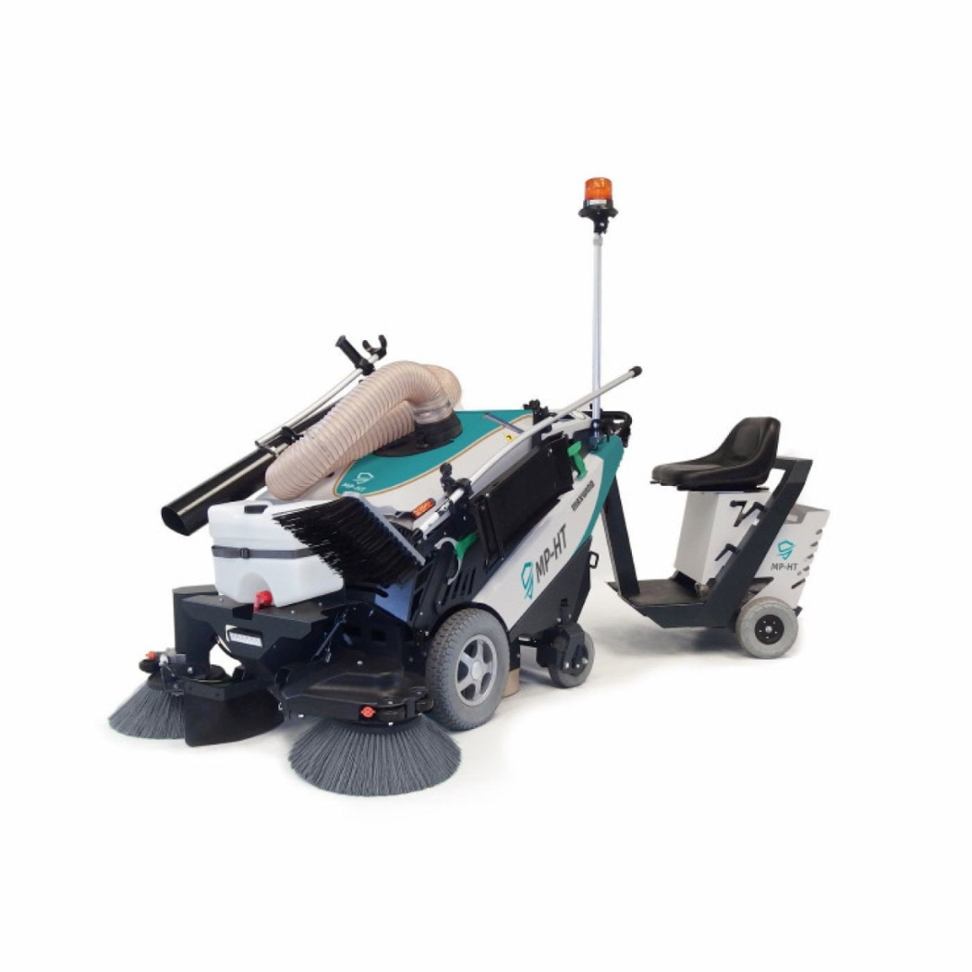 MAX WIND E Street Sweeper with trolley