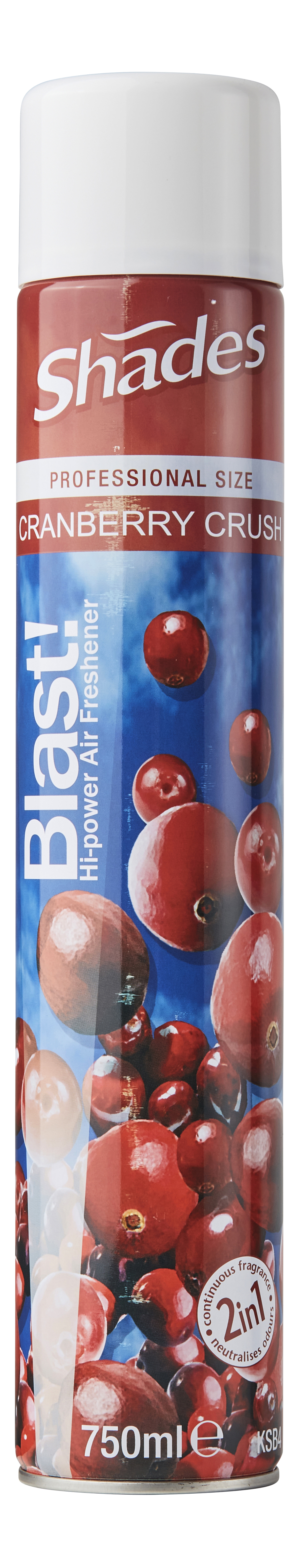 Selden Blast Hi Power Air Freshener Cranberry 750ml