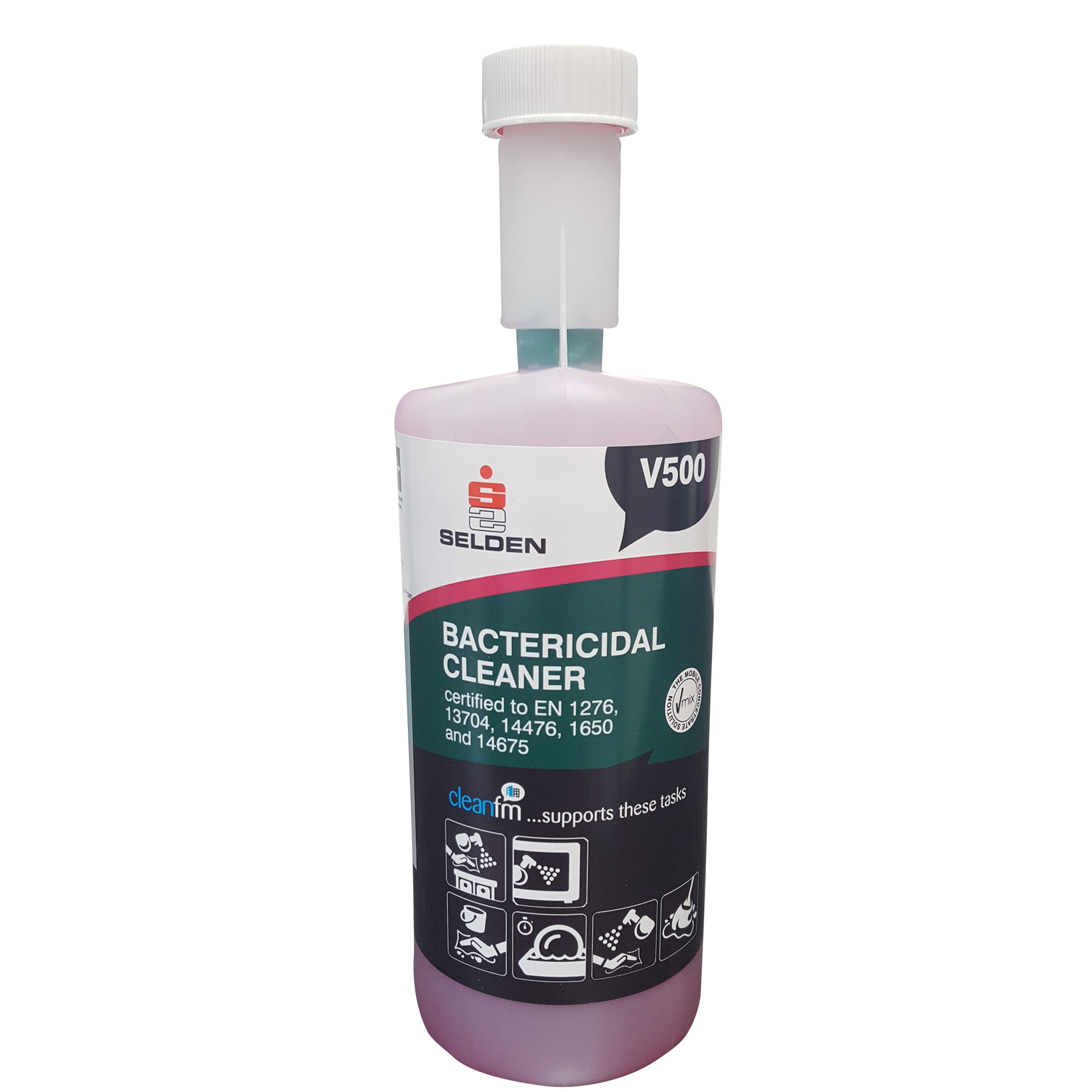 Selden - Vmix Super Concentrates | Bactericidal Cleaner V500 - 1Ltr