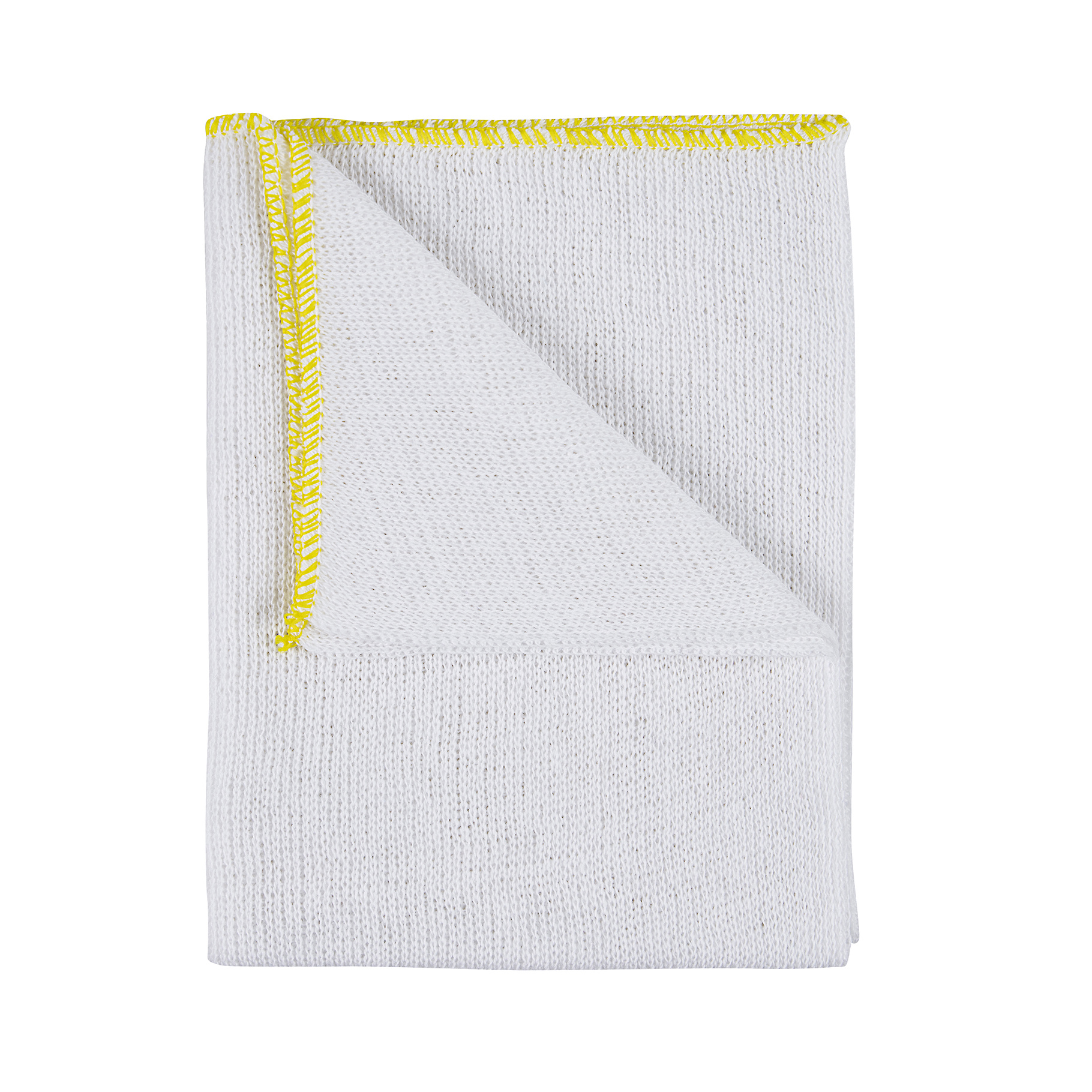 Dishcloth Bleached Lightweight 30x28 - Yellow