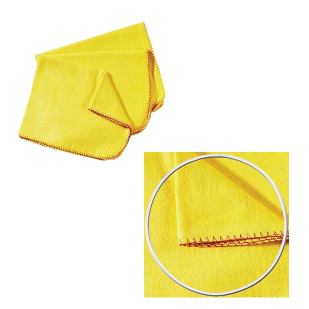 Standard Quality Yellow Dusters - 35x50cm