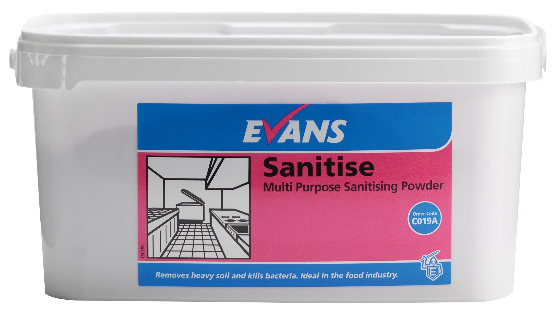 Evans Trident - Sanitising Powder With Chlorine 5kg