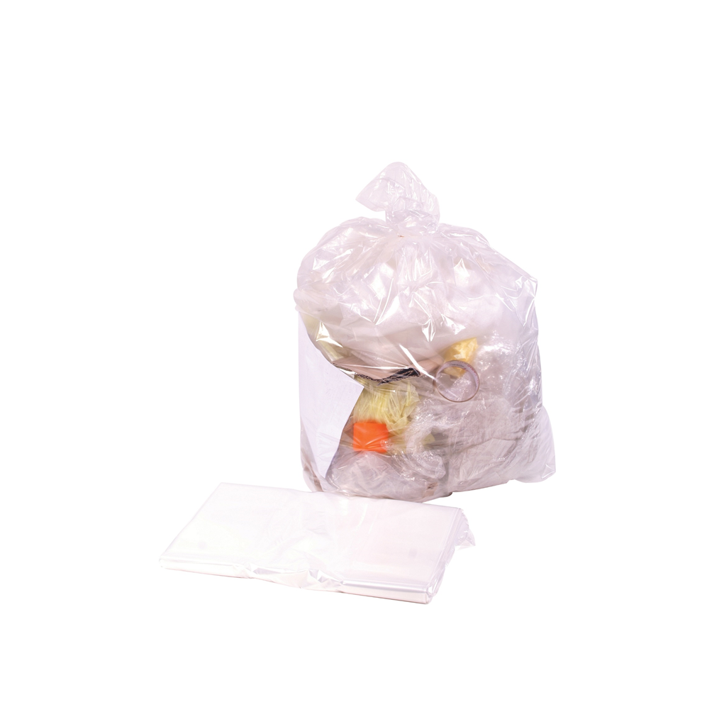 Standard Duty Clear Compactor Sacks 