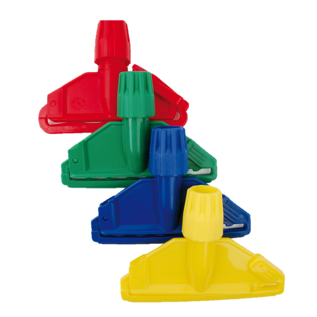 Kentucky Plastic Mop Clips - Yellow