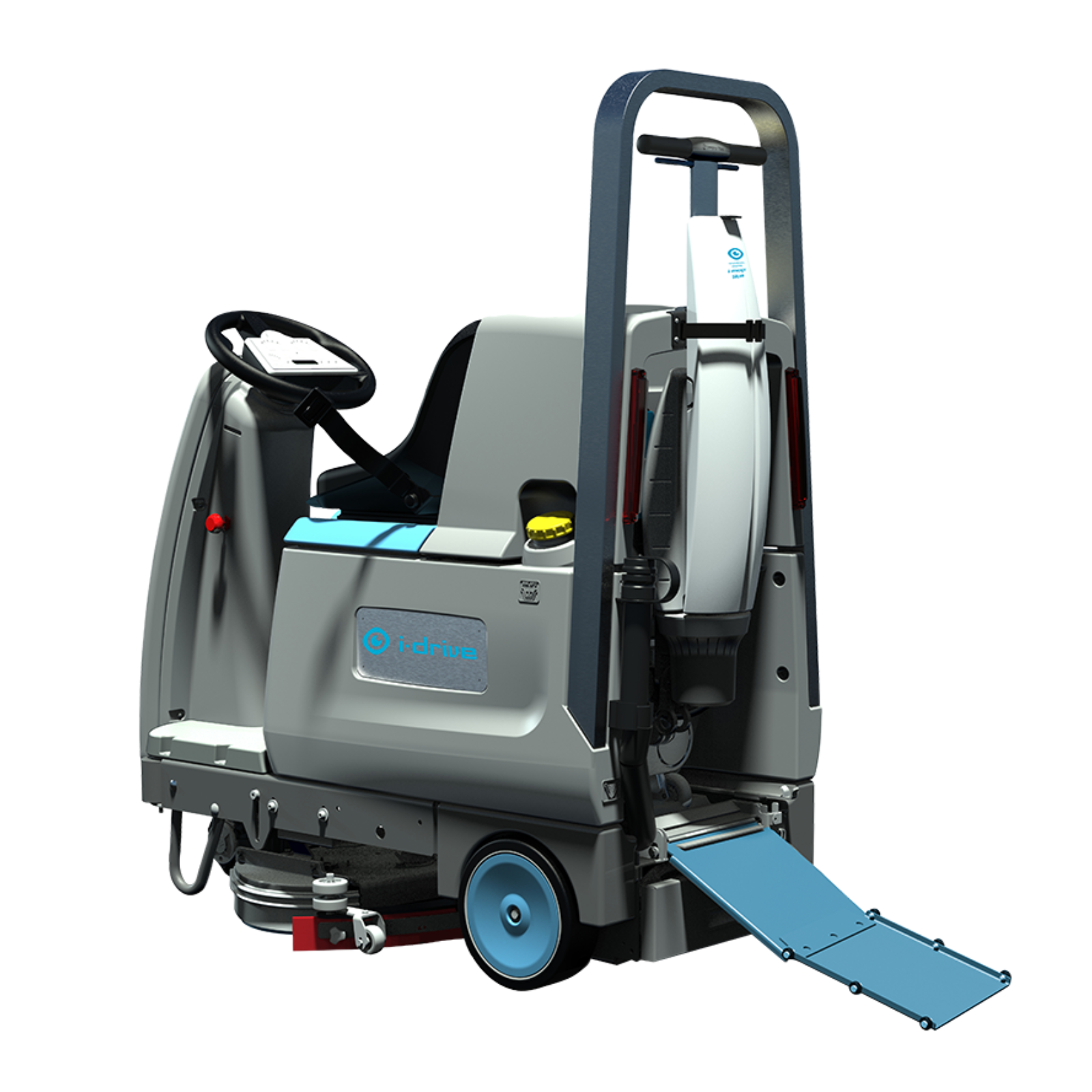 I-Drive - Battery Ride On Scrubber Dryer (Includes i-mop Lite)