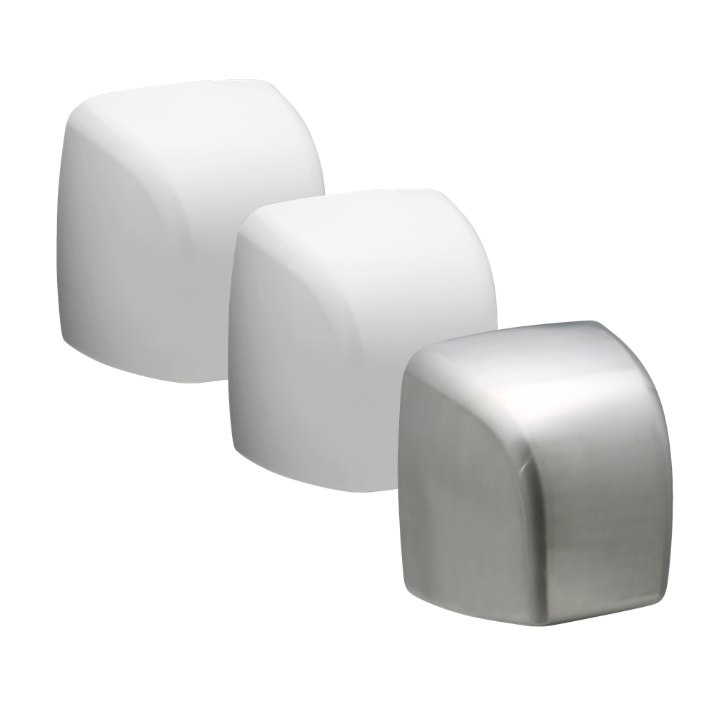 2100w Value Hand Dryer - White Metal