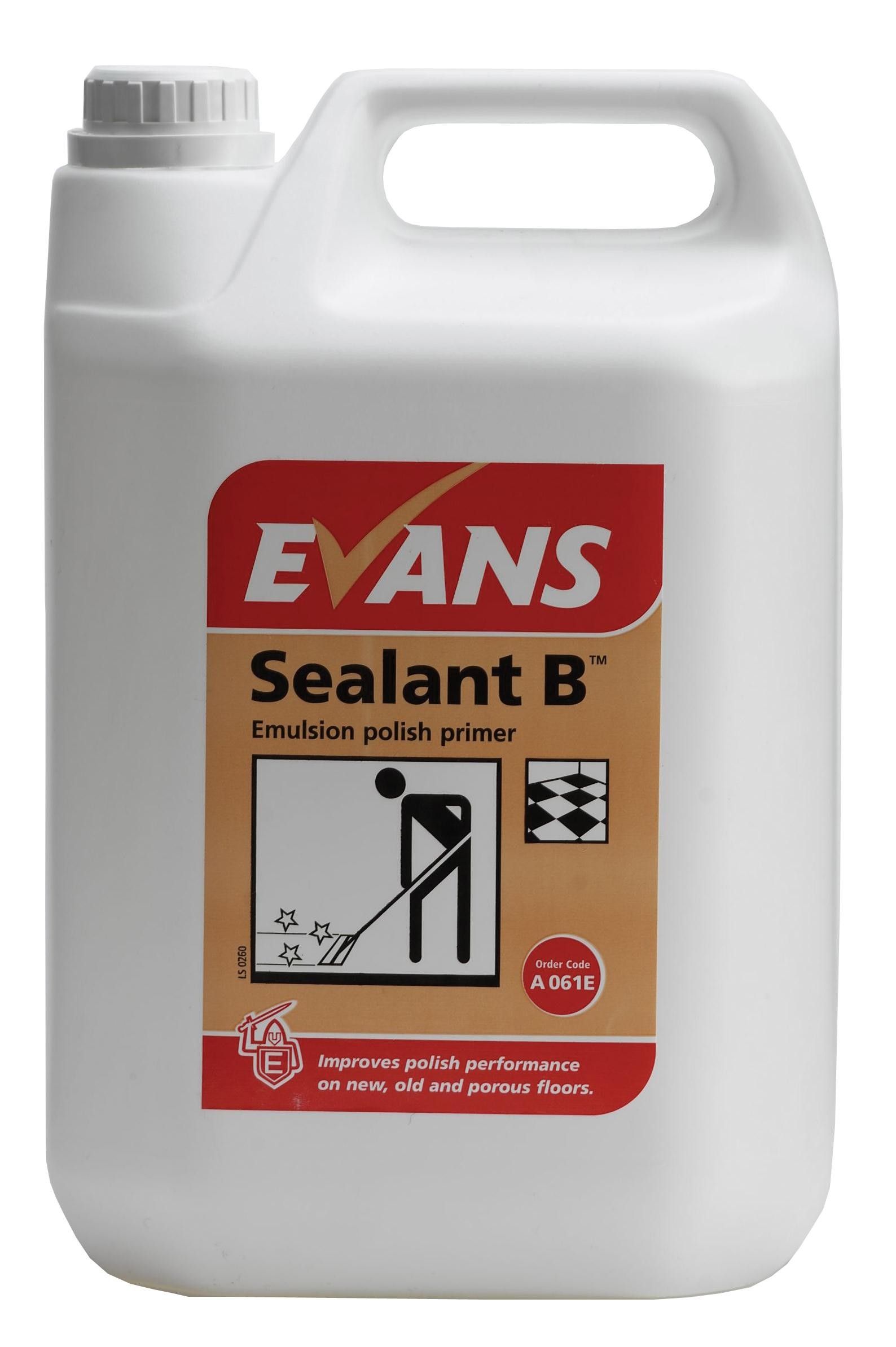 Evans Sealant B - Emulsion Polish Primer 5 Ltr