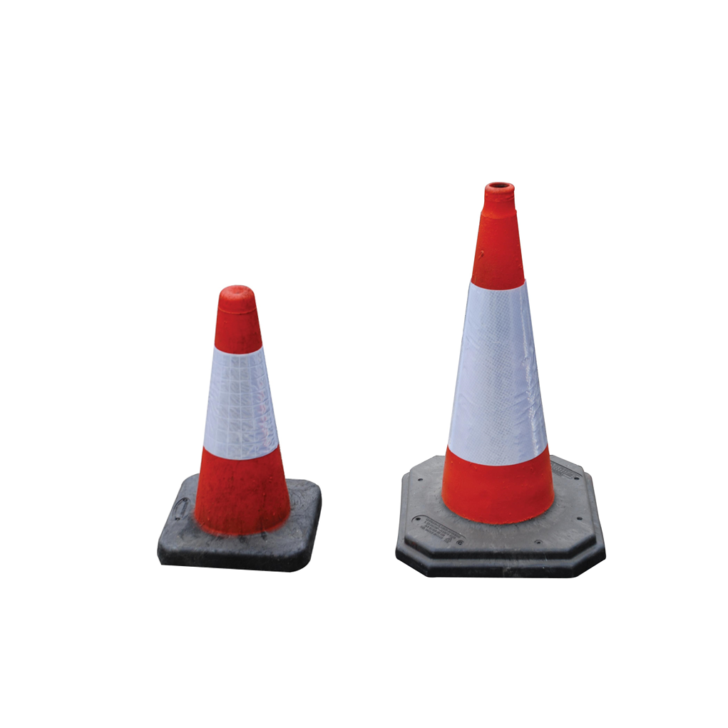 Rubber Base Traffic Cone