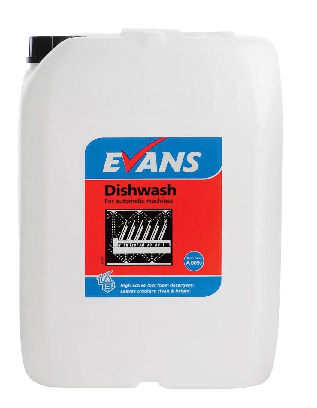 Evans Dishwash - General Machine Detergent 20 Ltr