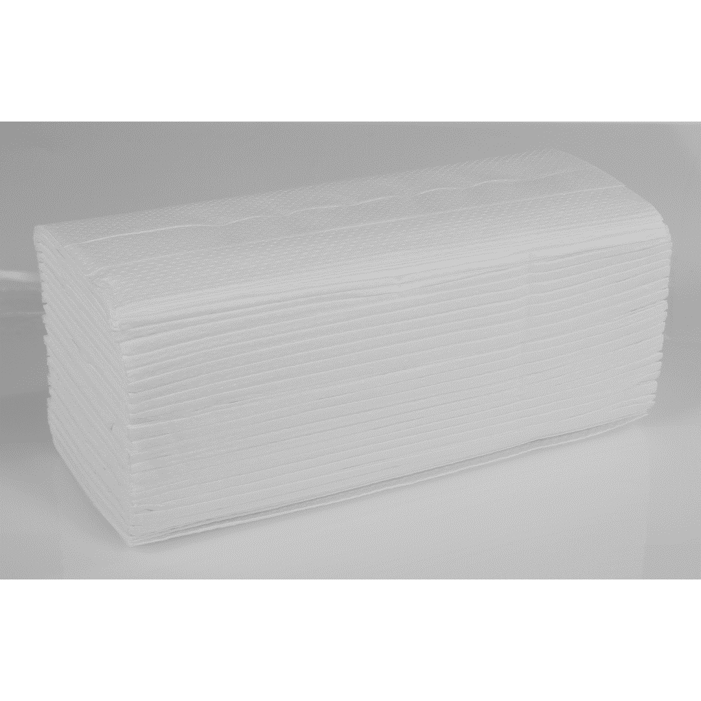 Z-Fold Interleaved Paper Hand Towels 2 Ply White