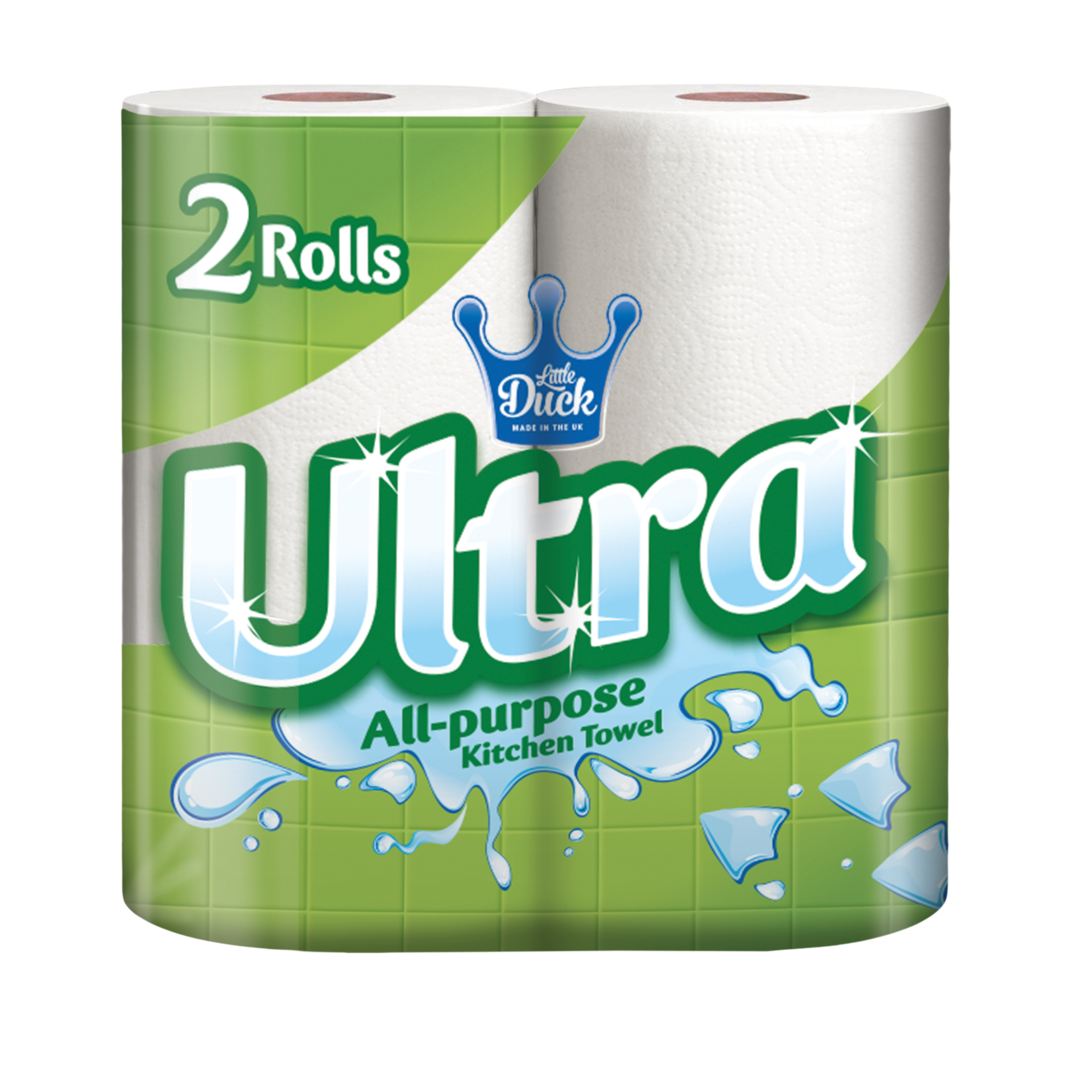 2 Ply Kitchen Rolls (100 Sheets)