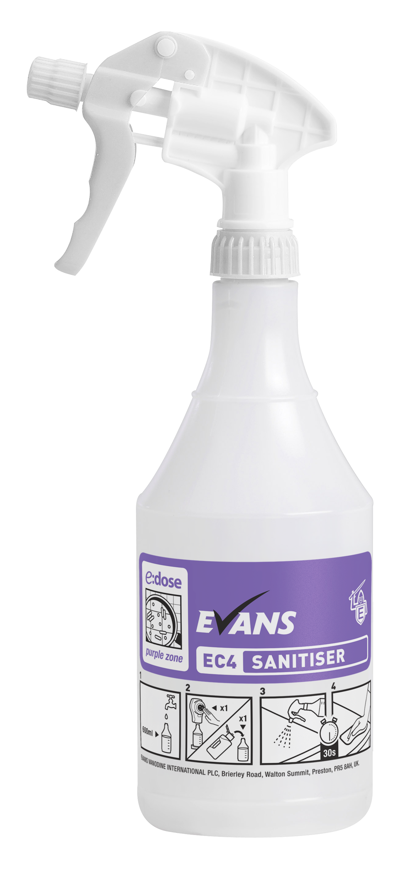 Evans Eco Concentrate - EC4 Spray Bottle