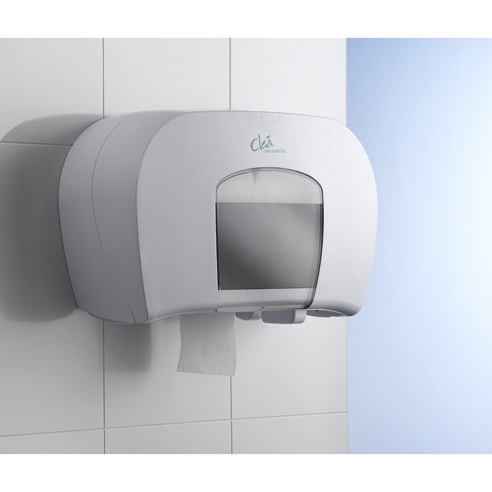 Clea Toilet Roll Dispenser  - White