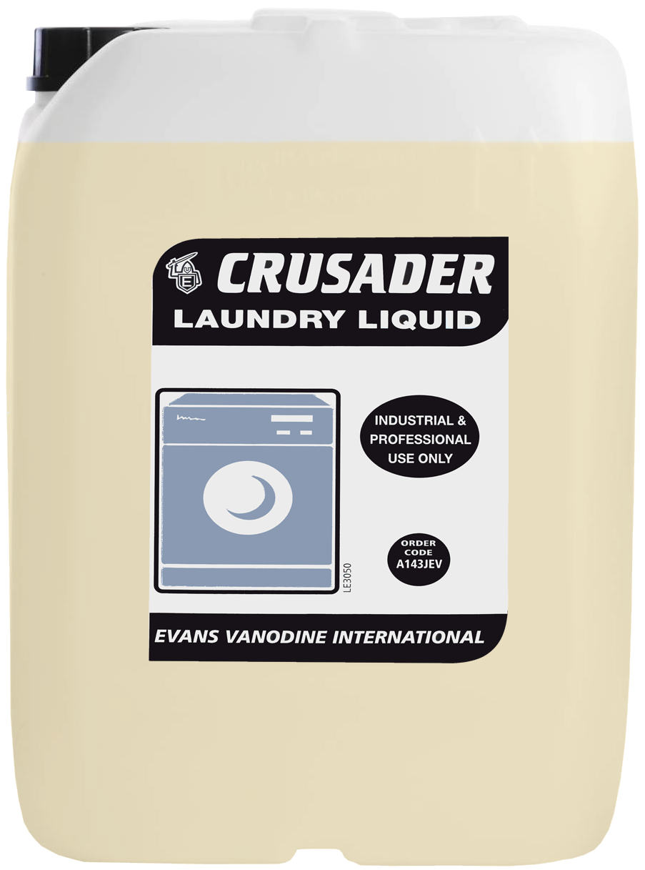Evans Crusader Industrial Laundry Liquid 20 Ltr