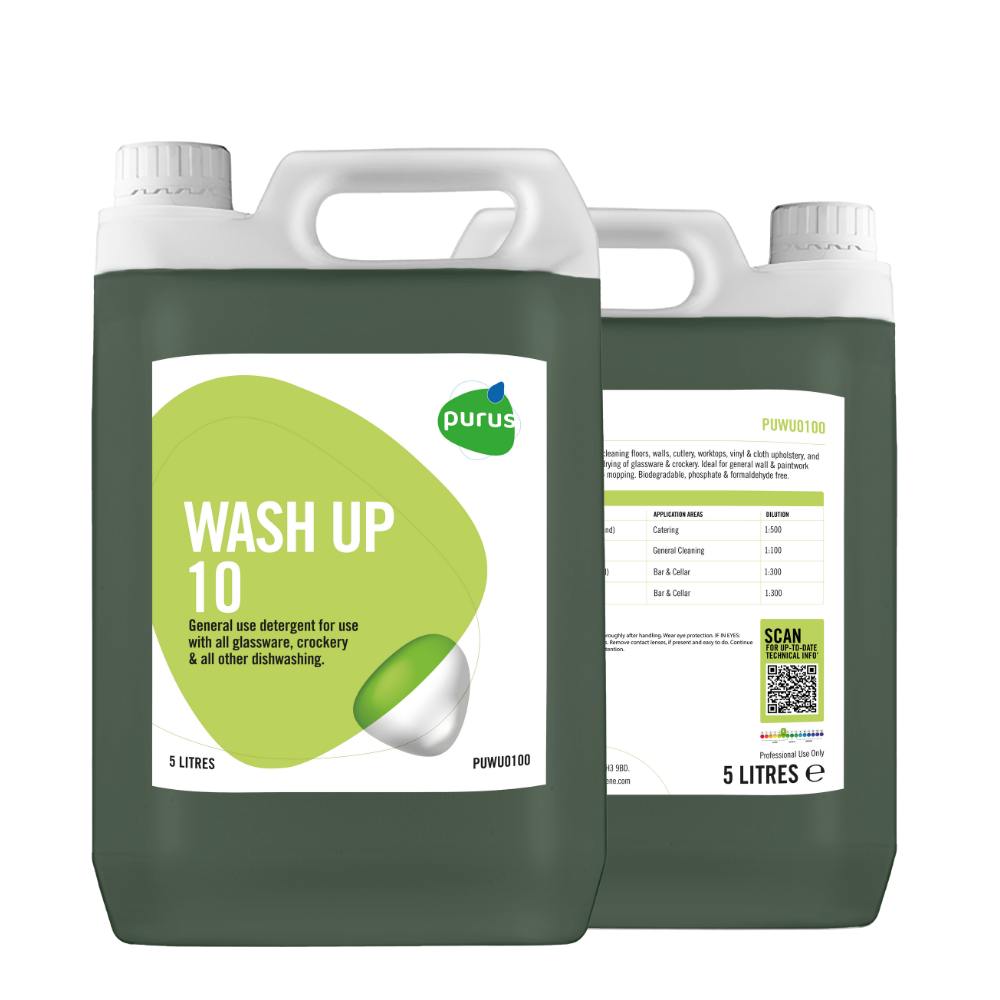 Purus General Use Wash Up Detergent 10 | Single