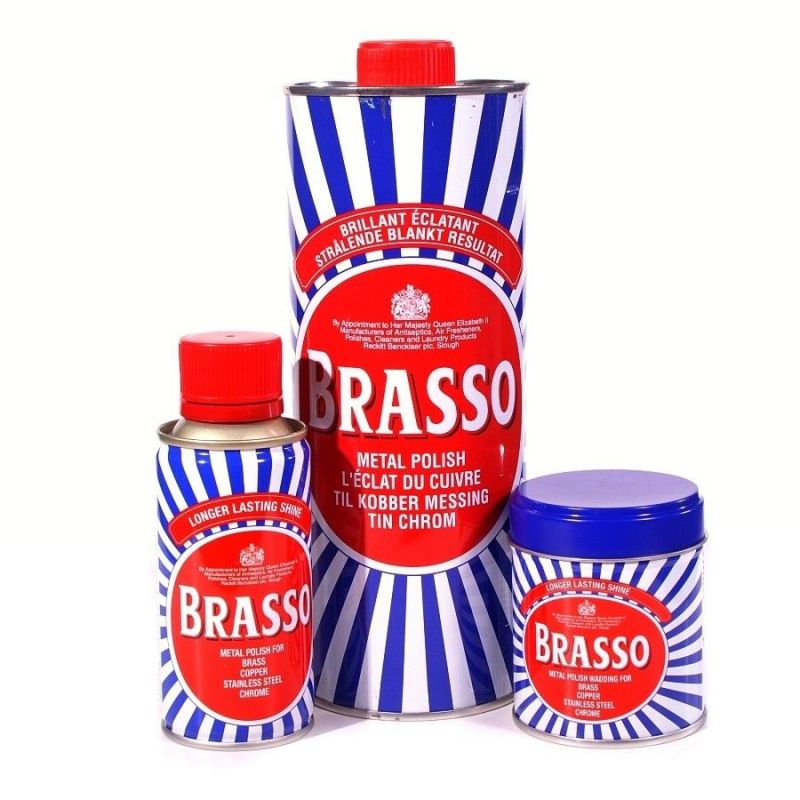 Brasso Metal Polish, Liquid & Wadding